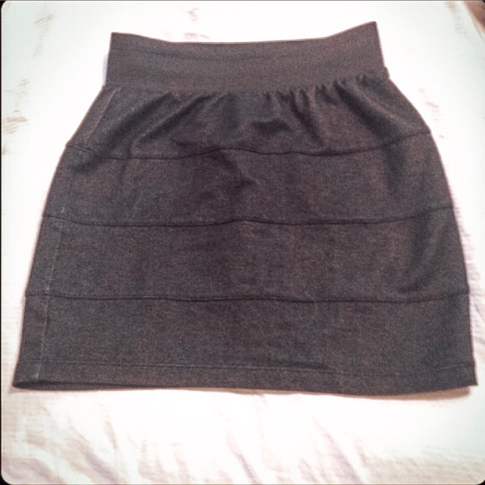 Black Bodycon Skirt